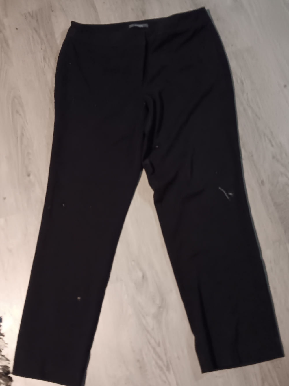 Liz Claiborne Classic Black Straight-Leg Dress Pants